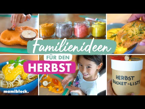 Ideen für den Herbst 😍🍁| Tipps, Tricks & Rezepte | Familienideen | mamiblock @mamiblock