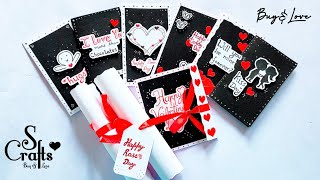 Valentine's Day Cards ❤️ | Handmade | Gift Ideas | For her | For him | S Crafts
