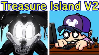Friday Night Funkin' Vs Five Nights At Treasure Island V2 (Fnf Mod) (Fnati Mickey Mouse Horror/Fnaf)