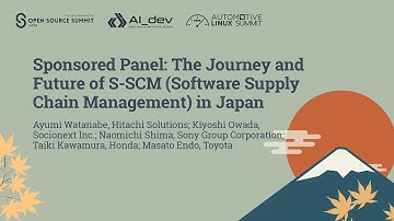 Sponsored Panel: The Journey and Future of... Ayumi W, Kiyoshi O, Naomichi S, Taiki K & Masato E