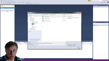 How to create C projects in Visual Studio