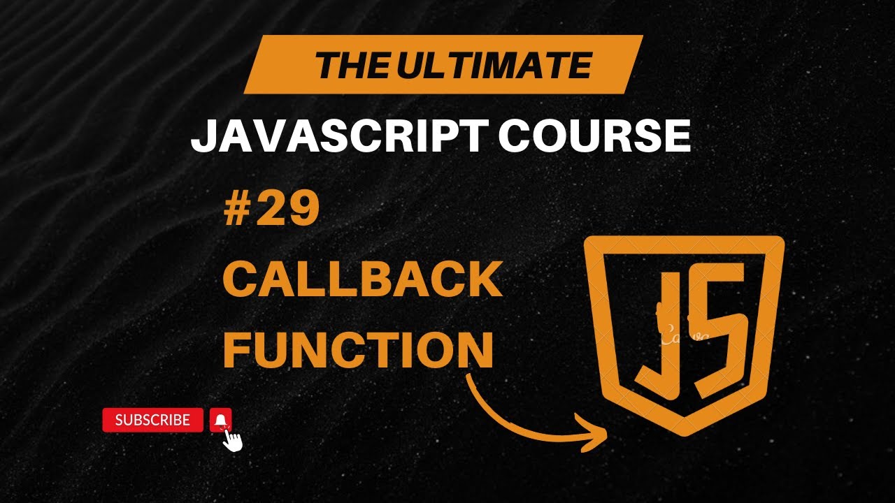 Callback Function | Javascript Tutorial in Hindi #29 - YouTube
