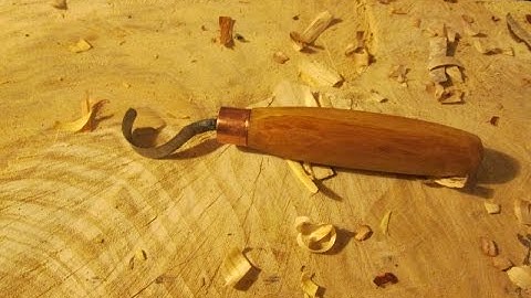 Making A Spoon Carving Knife Part 2