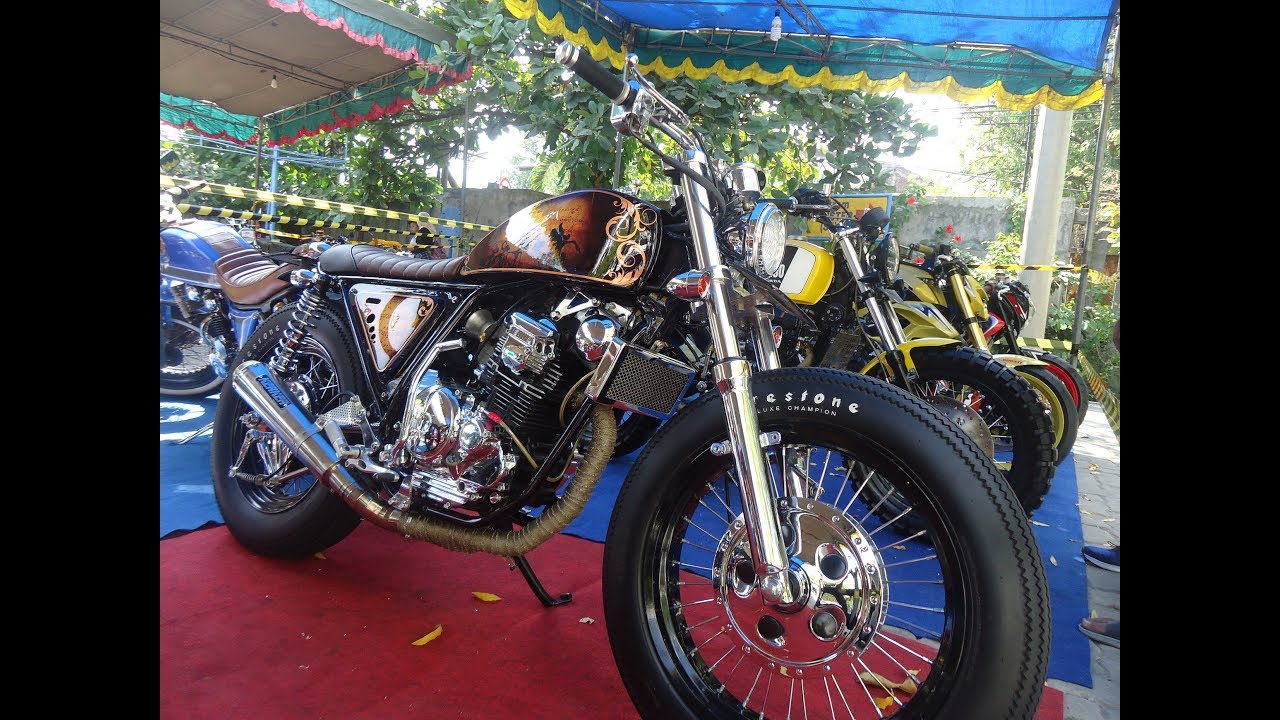 Modif Motor Scorpio Japstyle Scrambler Elegan Youtube