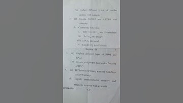 Question paper BSC CS 1ST YEAR mjpru 2023