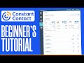 Constant Contact Tutorial 2024 | Email Marketing Software For Beginners