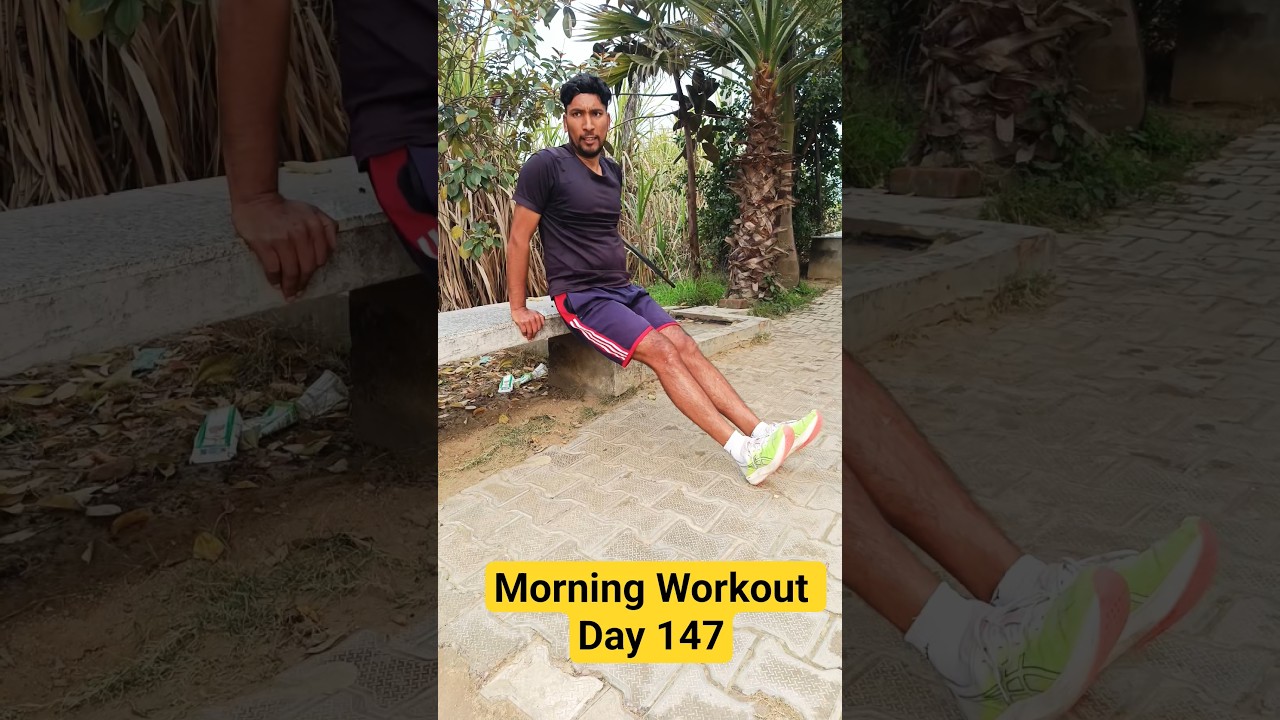 Day 147 ‼️ Daily Workout ‼️ Daily Running ‼️ fitness life ‼️ Weight loss Exercise's