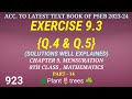 EXERCISE 9.3{Q.4 & Q.5},CHAPTER 9, MENSURATION, CLASS 8, MATH