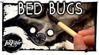 BED BUGS || Inktober drawing! #1