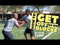 How to Get off of WR Blocks | DB Tips | All Eyes DB Camp