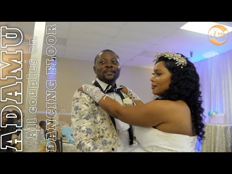 ADAMU ALL COUPLES ON DANCING FLOOR MARIAGE ASSUMANI AND FURAHA IN HOUSTON TX