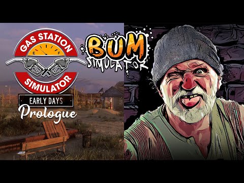 Видео: Прохождение Bum Simulator и Gas Station Simulator