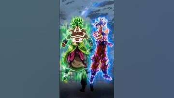 Broly Vs Goku | Who Is Stronger  ?? #goku #broly #anime #dbs #dragonball