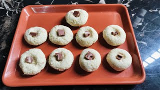 જન્માષ્ટમી પર પ્રસાદ માટે નાળિયેર પાક | Nariyal pak recipe | 2 ingredient coconut penda