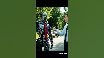 Интервью с роботом из будущего — он знает, кто управляет Америкой