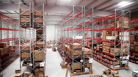 New Logistics Centre with Pallet Racking for Vector Motor Control