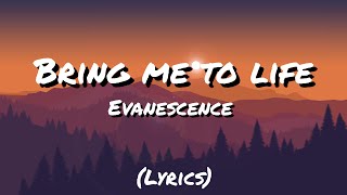 Bring Me To Life - Evanescence (lyrics)
