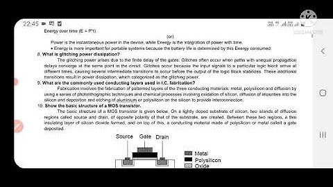 Low power VLSI Previous Questions