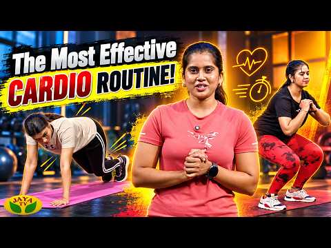 Ultimate Cardio Workout | Simple Exercises | Palan Tharum Pathu Nimidangal | JayaTv