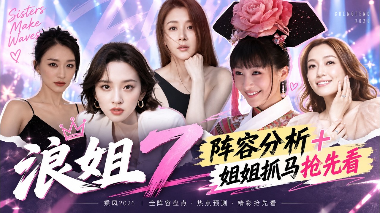 浪姐7乘風2026陣容全解析！姐姐抓馬內幕搶先知