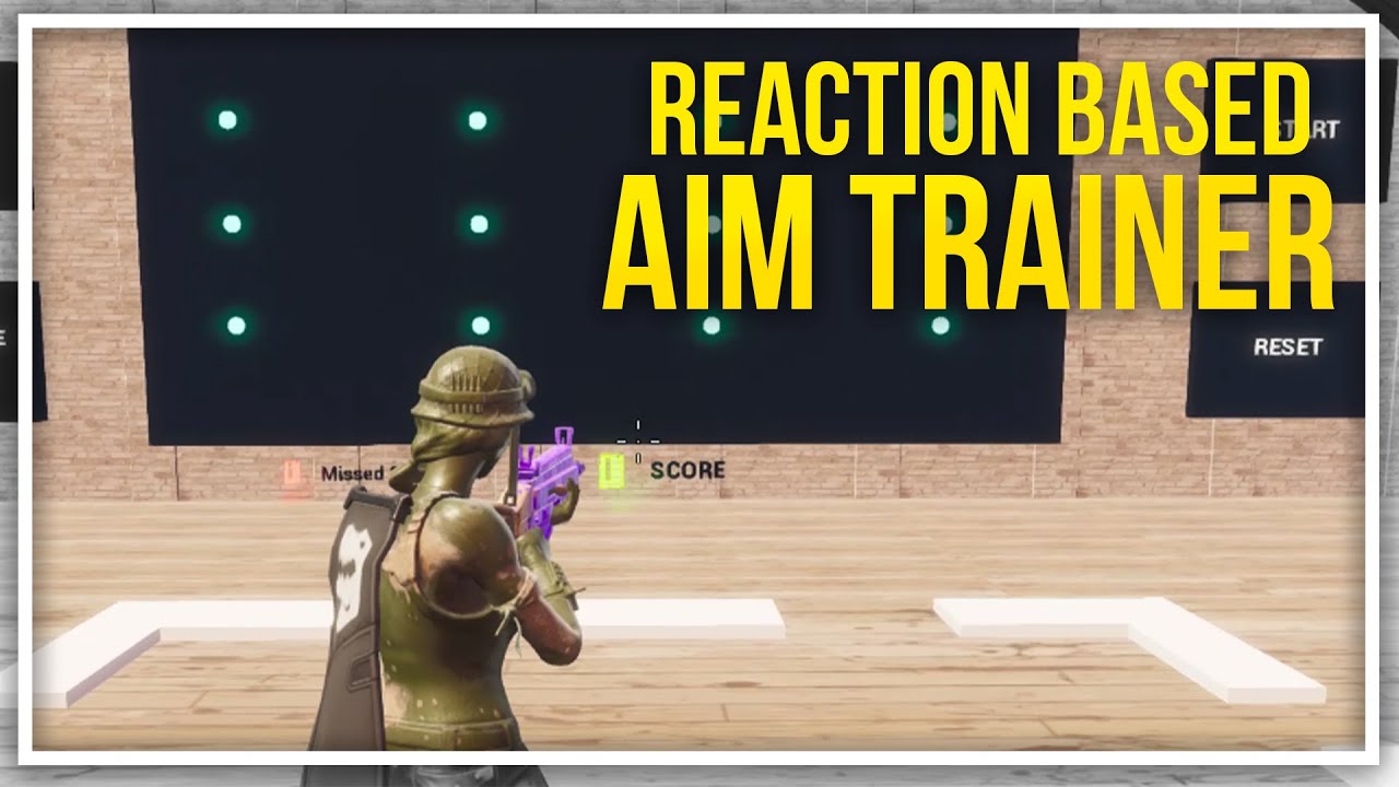 Aim Trainer Reaction Time 🎯 5817-4164-2760 by 7kaio - Fortnite