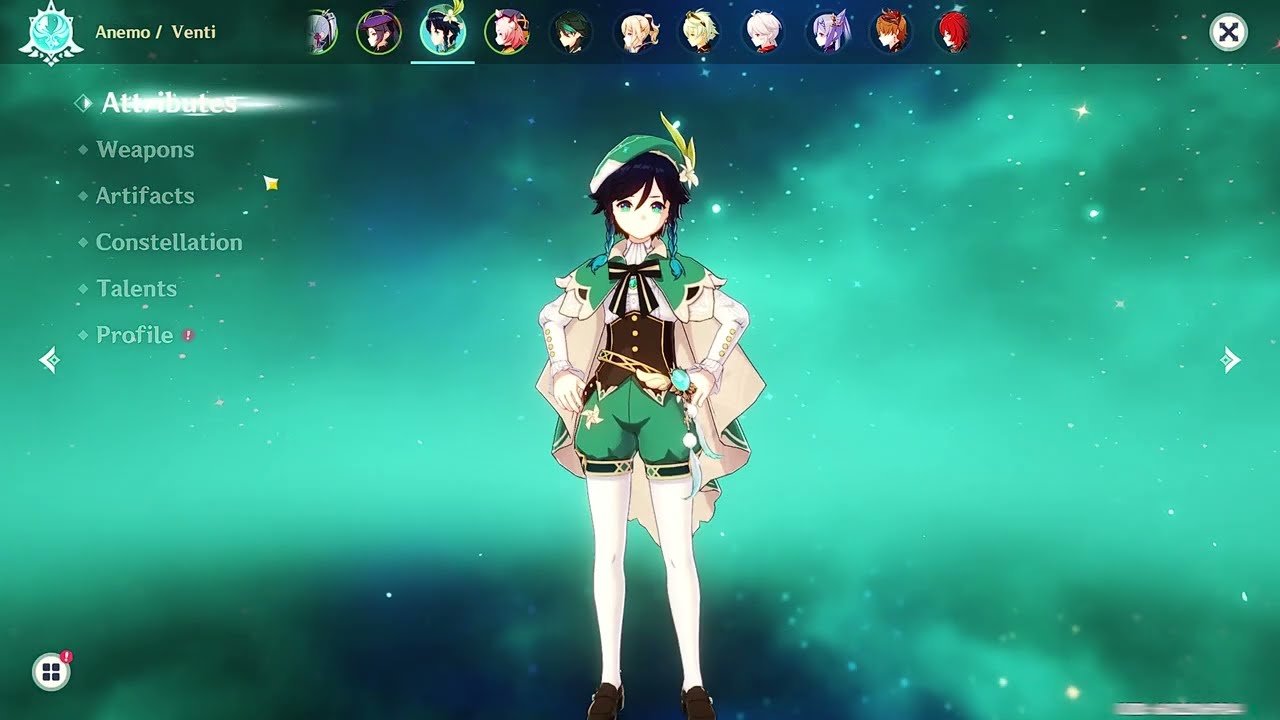 Genshin Impact - Characters Builds (1/27/2022) | The Anemo Guy