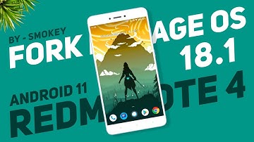 Fork Lineage OS 18.1 For Redmi Note 4 | Android 11 By Smokey | 108K+ Antutu Score | Full Review