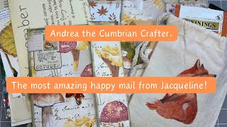 The most amazing happy mail from Jacqueline!