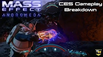 Mass Effect Andromeda | CES Keynote Gameplay Breakdown-Skill Tree, Rank Points, Profiles & More!