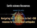 Exploring Seismology Resources Through IRIS Database Navigation