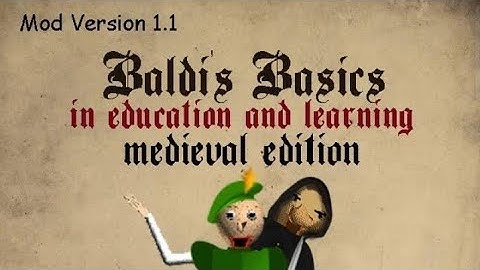 baldi medieval edition 1.4.3 android gameplay