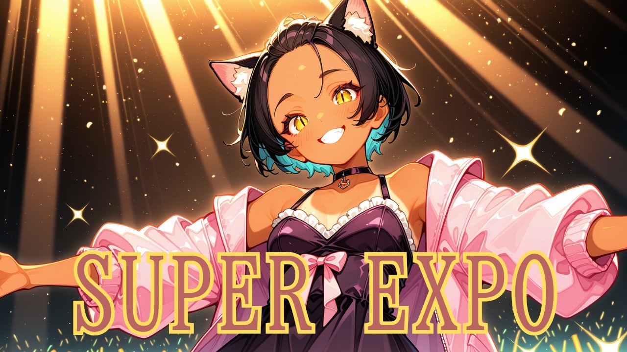 【SunoAI】SUPER EXPO / ねじまきDRAGON (Official Lyric Video)