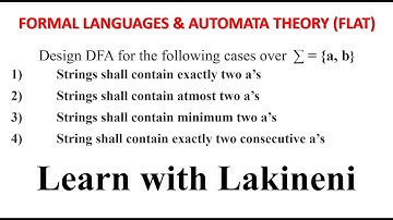 Formal Languages & Automata Theory-FLAT-Part-11(DFA example-7) (JNTUK,JNTUH,JNTUA,JNTUGV)|GATE FLAT