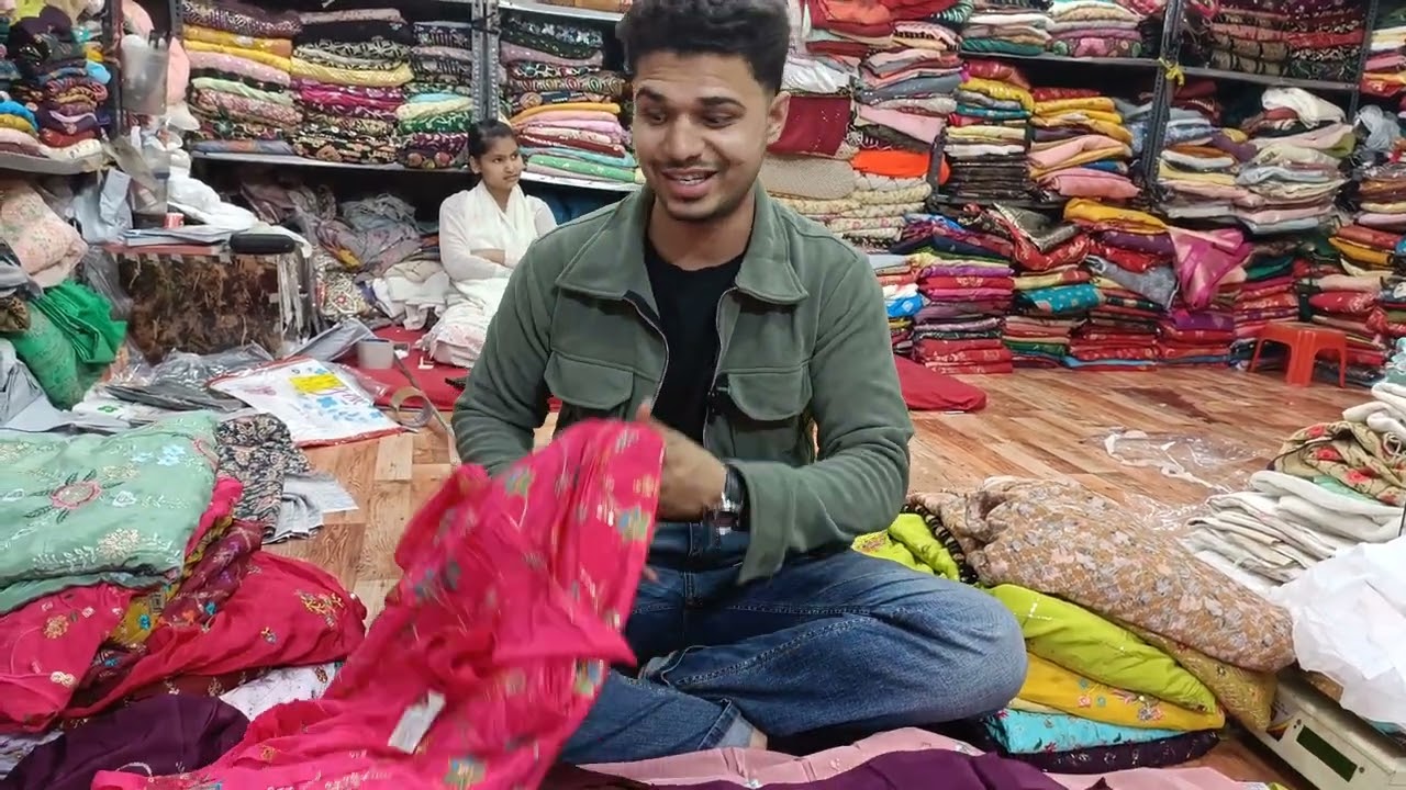 All collection ❤️ pure natural crep party' wear fabric 👌☎️ 9107171400/8459154732