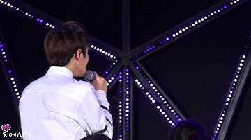 141018 SMTOWN in SHANGHAI "You needed me" Jaehyun focus