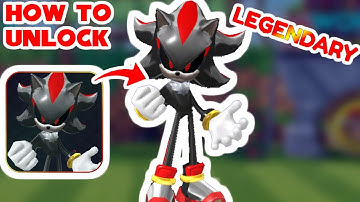 HOW TO Unlock Red Android Shadow FAST in Sonic Speed Simulator Roblox