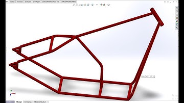 how to make bobber motorcycle frame in solidworks