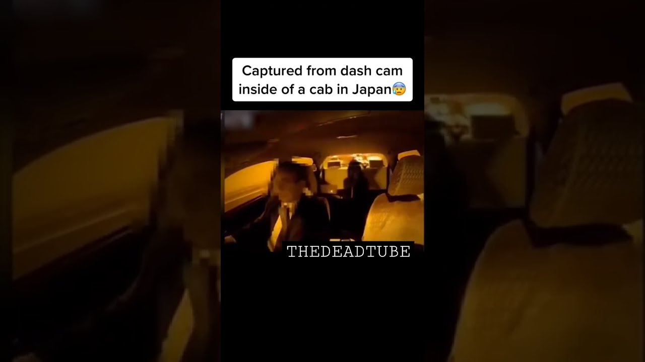 Ghost Captured On Dash Cam In Japan Creepy Paranormal Scary