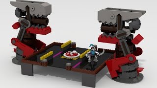 🐢Spiral Knights Lego Roarmulus Twin (LDD) 🐢