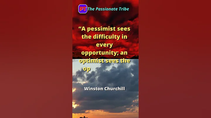 The Difference Between a Pessimist and An Optimist | #shorts