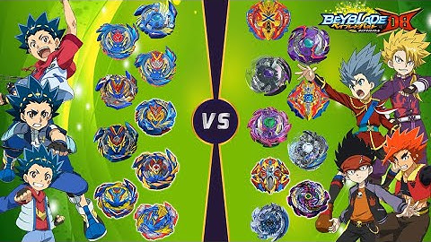 【얼티메이트 발키리 VS ALL 엑스칼리버 & 데스사이저 & 와이번】 베이블레이드 버스트 DB Beyblade Burst DB ベイブレードバーストDB