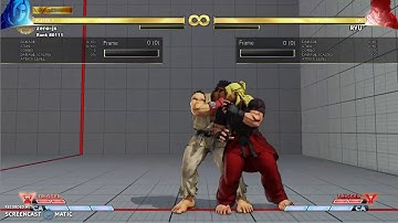 SFV 4.0 - Ken tech - NEW Mid screen VT2 combo