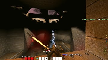 Quake 1/QuakeWorld: Soultaker vs Gflip  Povddm4  1x1 game 21/02/2018