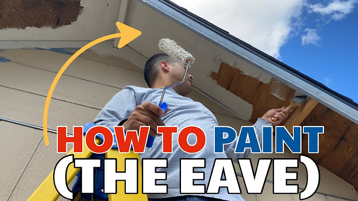 How much to paint the eaves of a house