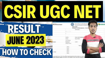 csir ugc net result 2023 | csir net june 2023 result | mahir academy