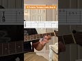 How To Play Twinkle Twinkle Little Star TABS Easy Guitar Tutorial Shorts 