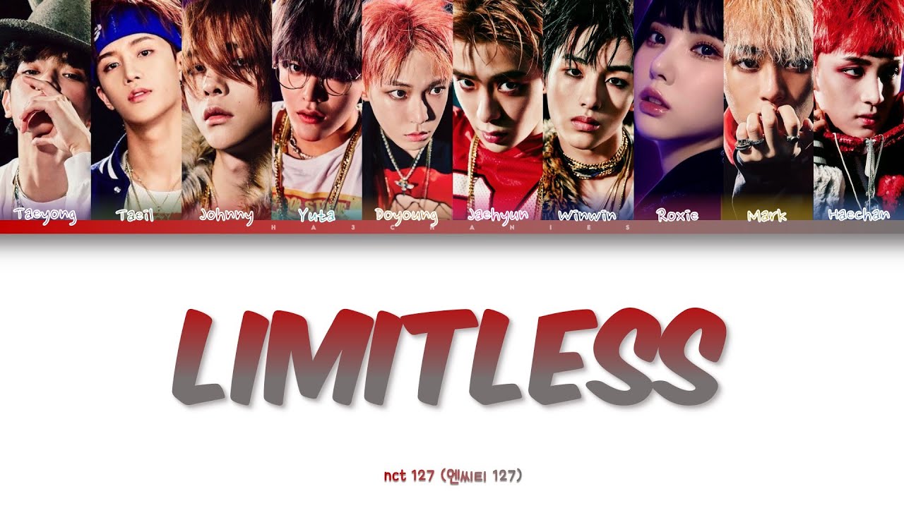 NCT 127 LIMITLESS Color Coded Lyrics