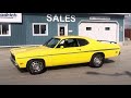 1970 Plymouth Duster 340 4 Speed for sale at Pentastic Motors