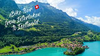 E-Bike tour from Interlaken to Iseltwald🇨🇭🚲 Canyon Grail:ON CF 8 🌤️
