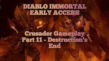Diablo Immortal (Early Access) Crusader Gameplay, Walkthrough and Storyline Part 11